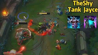 TheShy Tank Jayce: He DESTROYED KR Master with TANK JAYCE!