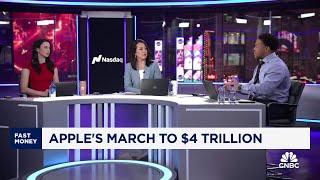 'Fast Money' traders talk Apple's march to $4 trillion