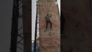 mountain climbing,Rock climbing fun activity#viral #shorts #rockclimbing