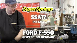 Ford F-550 Cab & Chassis | SuperSprings SSA17 Install