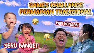 ALETHA DAN ABEW! Games Challenge‼️ Lompat karet - Bola Bekel - Petak Umpet