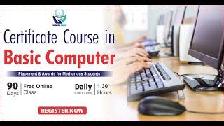 Basic Computer Course by Narayan Seva Sansthan