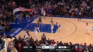 WEMBY ANOTHER 42! FlightReacts To SPURS at KNICKS | FULL GAME HIGHLIGHTS | December 25, 2024!