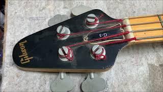 Gibson Grabber G-3 Bass Detailed Teardown and Cleaning & For Sail!