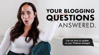 Your Blogging Questions Answered | Blogging Q&A With 7-Figure Blogger | By Sophia Lee Blogging