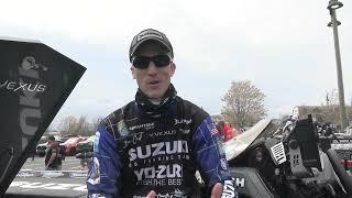 Advanced Angler 2024 Bassmaster Classic Media Day Brandon Card