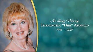 Theodosia "Dee" Arnold Funeral Service