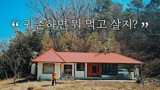 "농사를 지을건 아니고..." 벌써 3년째 시골집 5도2촌 중 / 리틀포레스트 같은 시골살이 korea countryside life 4K