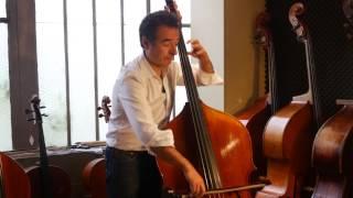 DOUBLE BASS CHARTON - MONTAGNANA MODEL - F. ALCARAZ  - BACH SUITE N°5 PRELUDE