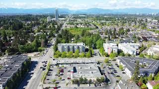 Surrey BC Canada Scottsdale by drone