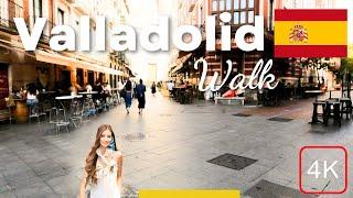 Valladolid Spain Walking Tour 4K