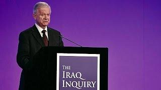 Sir John Chilcot outlines key findings of report into Iraq war