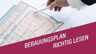 Bebauungsplan richtig lesen | Welches Haus darf ich auf mein Grundstück bauen?