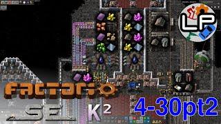 S4-E30 pt 2 - Crystal Mess - Laurence Plays Factorio: Space Exploration 0.6 + Krastorio²