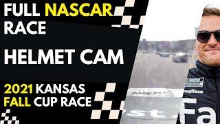 Parker Kligerman Onboard 2021 Kansas NASCAR Cup Race  - Full Race