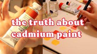 Is Cadmium Paint Toxic?  Review of Utrecht's Non Toxic Cadmium Free Oil Paints