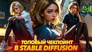 ГОДНАЯ МОДЕЛЬ для STABLE DIFFUSION