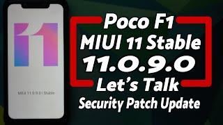 Poco F1 | Official MIUI 11.0.9.0 Stable | New & Missing Features | Security Patch Update