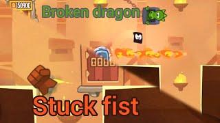 Hacked base with broken dragon and stucked fist | King of Thieves mod using Game Guardian