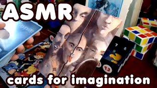 Настольная игра "Имаджинариум". ASMR / АСМР обзор.  Шепот для сна.