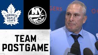 Maple Leafs Media Availability | Postgame at New York Islanders | January 02, 2025