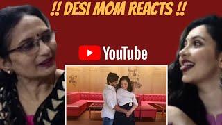 My Desi Indian Mom reacts to my YouTube Videos |I'm stressed,she is a Kathak Alankar!Apurva Parajape