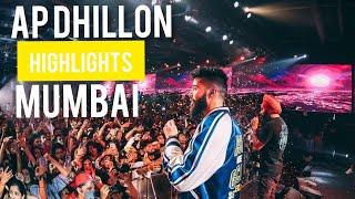 HIGHLIGHTS : Ap dhillon Mumbai concert ll India takeout tour Ap dhillon ,Gurinder gill , Sindha k ll