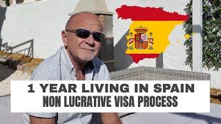 Living in Spain 1 year on the Non Lucrative Visa What's the process? #nonlucrativevisa
