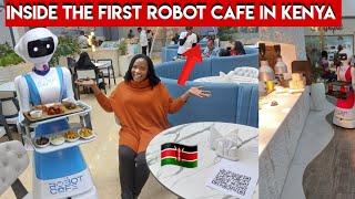 EAST AFRICA'S FIRST ROBOT CAFE IN KENYA - Shocking Experience 