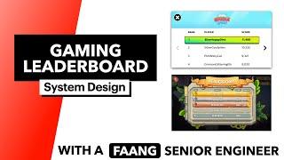 System Design: Gaming Leaderboard