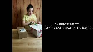 Cakes and Crafts By Kass 5K Giveaway Box Unboxing!