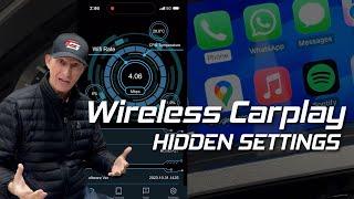 CarlinKit Wireless Carplay Hidden Settings | CarlinKit Part 3