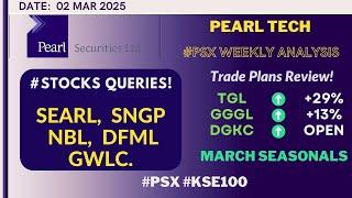 #PSX | Pearl Tech; KSE100 MARCH Seasonality! Will the Bulls Prevail?