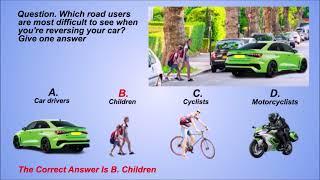 DVSA Car Driving Theory Test / Car Mock Test 50 Questions & Answers Updated UK.  #13