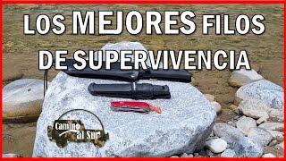 Top 3 mejores CUCHILLOS DE SUPERVIVENCIA / ¿Qué CUHILLO de SUPERVIVENCIA debo COMPRAR?