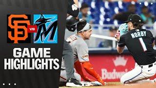 Giants vs. Marlins Game Highlights (5/30/25) | MLB Highlights