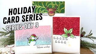 Three Clean and Simple Christmas Cards You Can Make Easily!