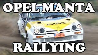 Opel Manta Rallying | Pure Engine sound
