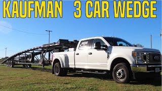 KAUFMAN 3 CAR WEDGE TRAILER REVIEW