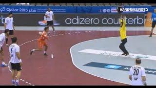 Handball Fail - Penalty By Raul Santos vs Iran