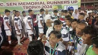 SilcharDSA football night final N M Gupta tournament Cup 2024 champion team F.C RAEANGDAI MONIPUR 