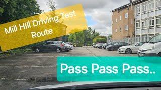 Mill Hill Driving Test Route | 09.07 Am | Mock Test | Feedback | MSM Driving School | Sanket Patel