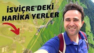 İsviçre'de Bulutların Üzerindeki Dağlara Çıktım - Bunlar Nasıl Köyler ?