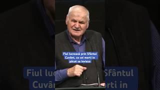 Fiul lucrează prin Sfântul Cuvânt - Vasile Hozan #shorts#predica#biblia#isus#dumnezeu