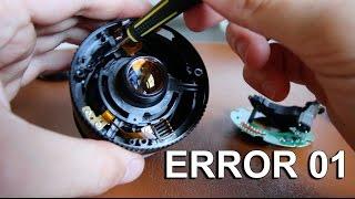 Canon EF-S 18-55mm | REPARAR error 01