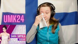 Reaction : Sara Siipola - Paskana - UMK24