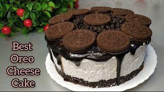 Best Oreo Cheesecake | No Bake Oreo Cheese Cake Recipe | Easy Chocolate Cheesecake without Oven