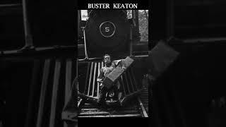 Buster Keaton Amazing Train Tracks Stunt