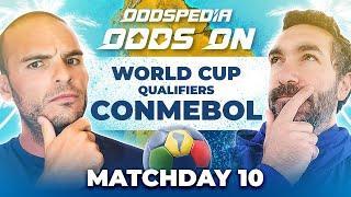 FIFA World Cup 2026 CONMEBOL Qualifiers Matchday 10 | Best Football Betting Tips & Predictions