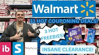 3 HOT WALMART FREEBIES! ~ 11 HOT WALMART COUPONING DEALS! ~ INSANE CLEARANCE FINDS ~ MARCH 2025